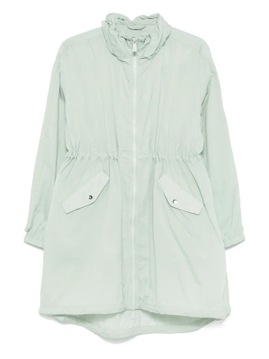 Logo-Embroidered Coat