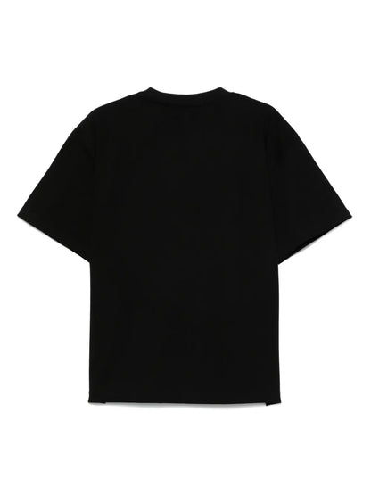 Binary-Embroidered T-Shirt