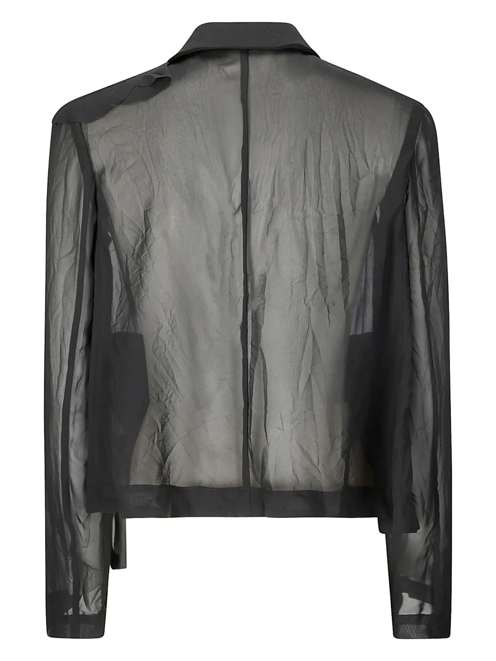 Ruffled Blazer
