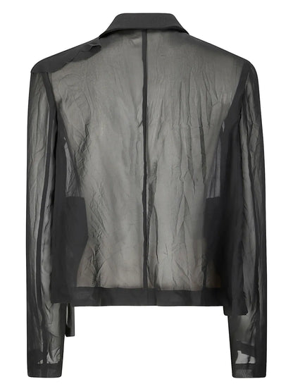 Ruffled Blazer