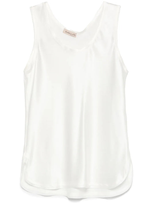 Satin Tank Top