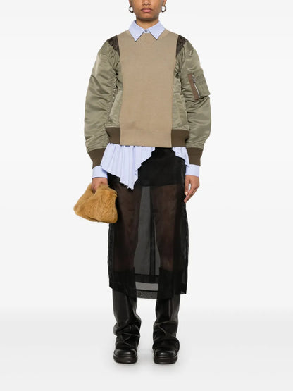 Panelled Sweatshirt