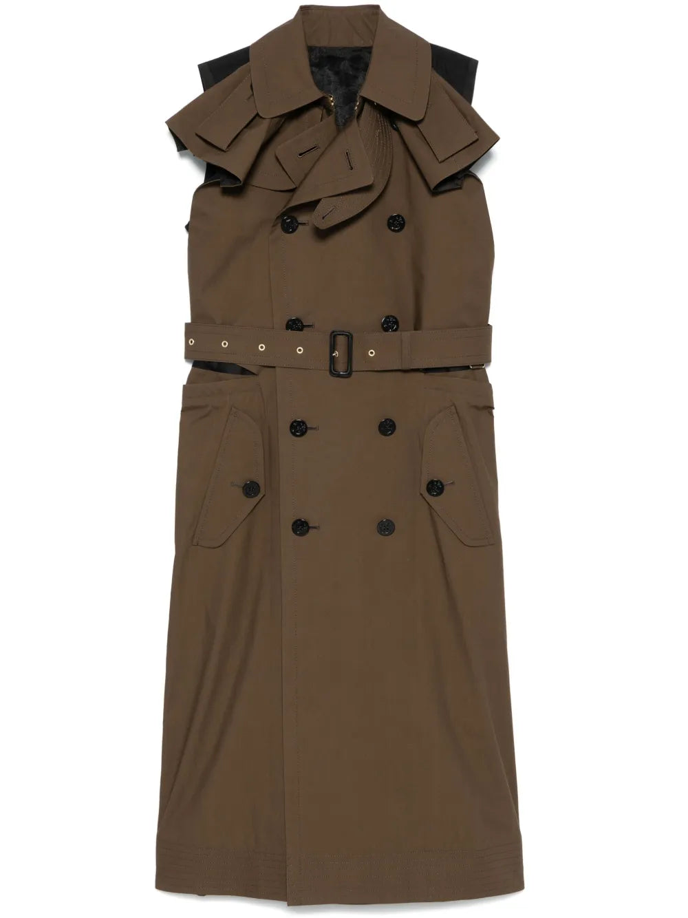 Trench Midi Dress