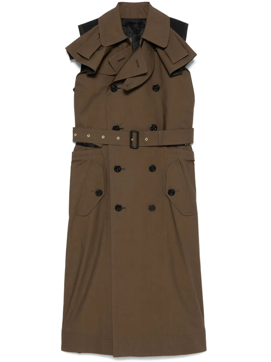 Trench Midi Dress