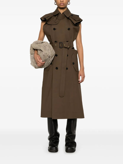 Trench Midi Dress