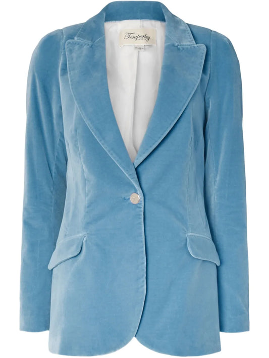 Clove Velvet Blazer
