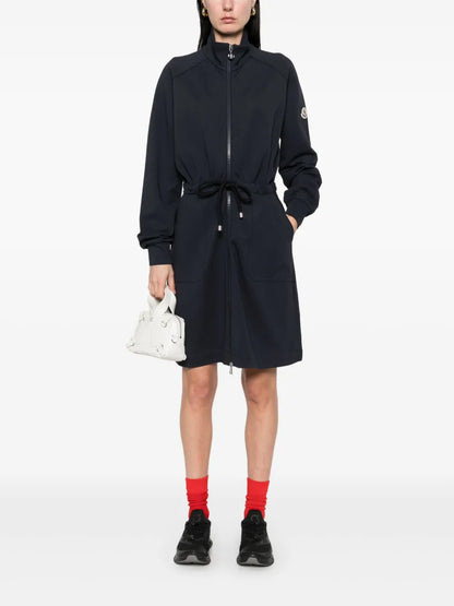 Zip-Up Mini Dress