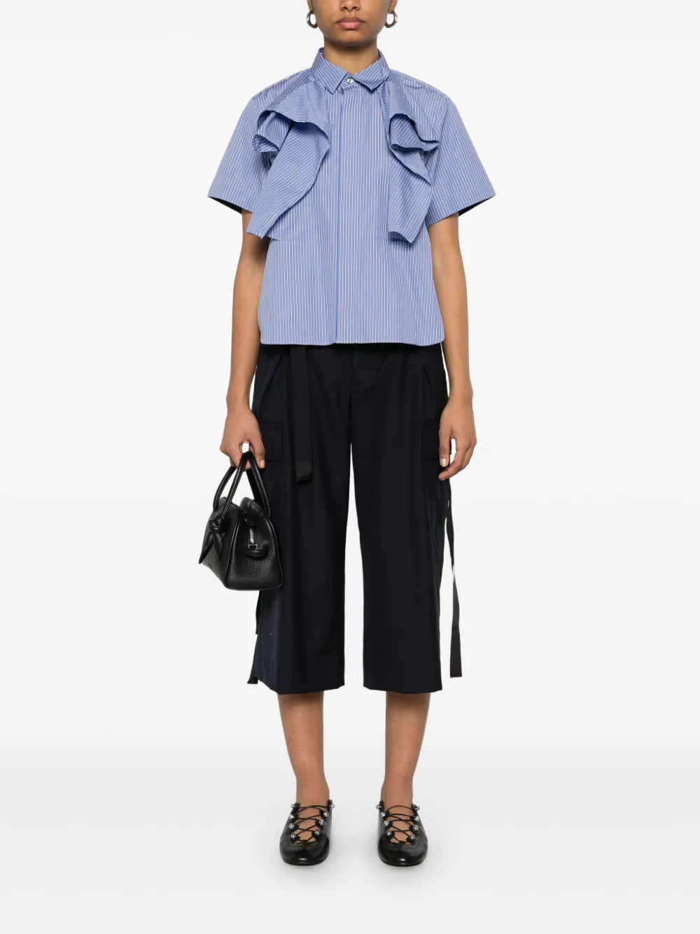 Cropped Cargo Pants