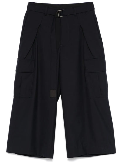 Cropped Cargo Pants