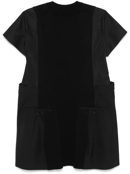 Panelled Mini Dress