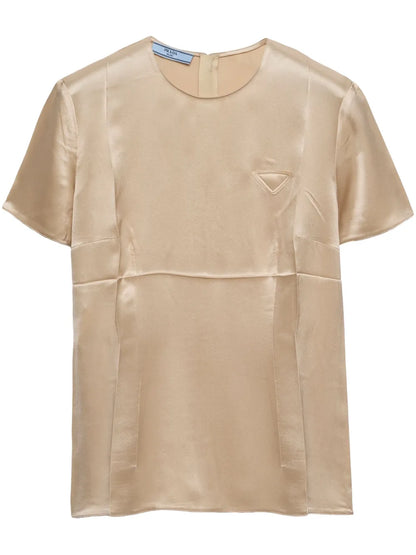 Satin Crepe Top