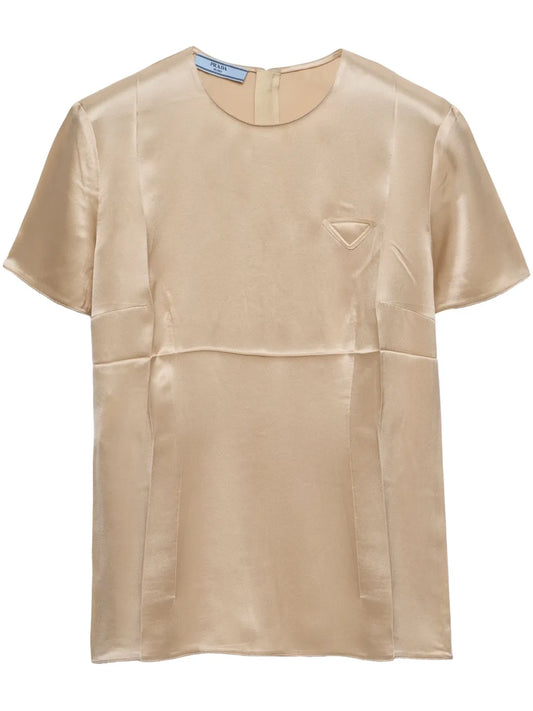 Satin Crepe Top