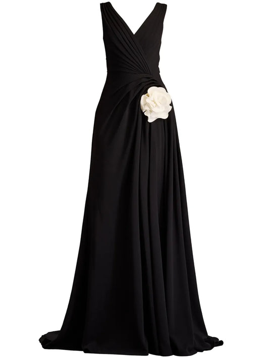 Port Pleated Dress