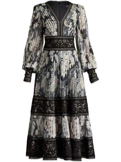 Floral-Print Dress