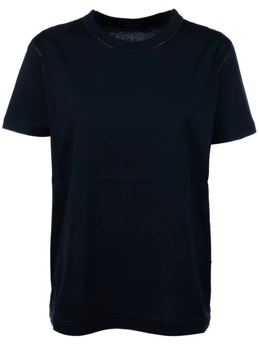 Rhinestone-Embellished T-Shirt