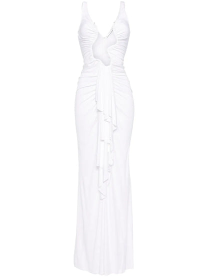 Salacia Jersey Draped Dress