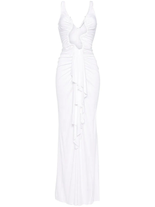 Salacia Jersey Draped Dress