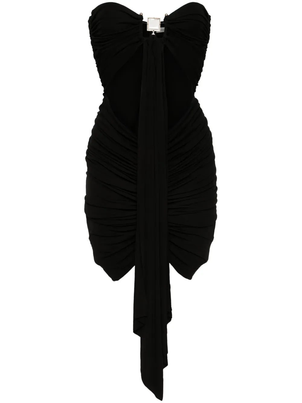 Bezel Quartz Disconnect Mini Dress