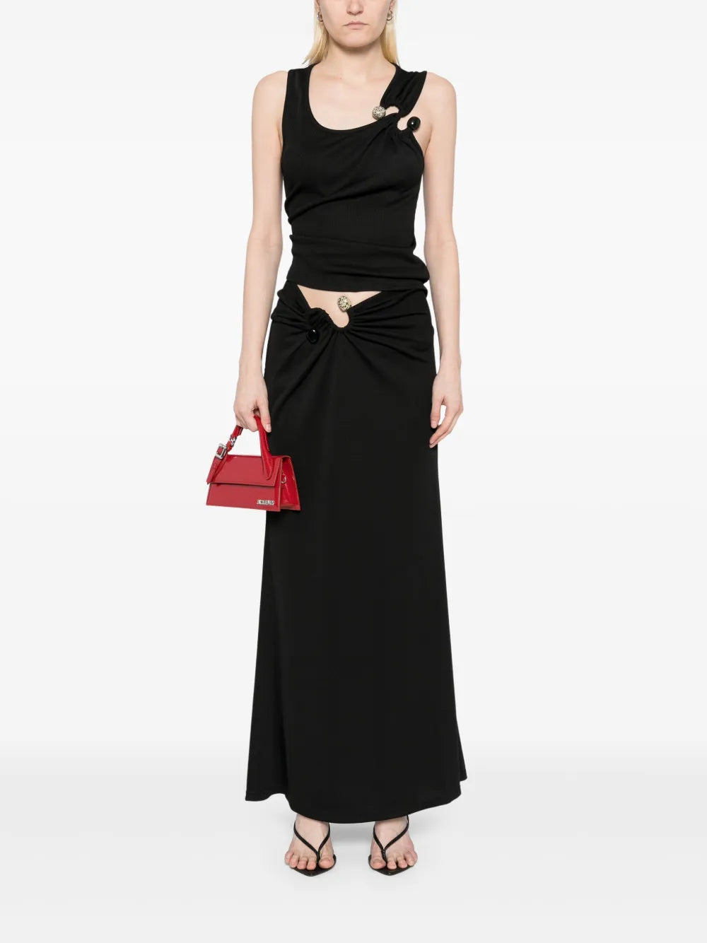 S-Buckle Scoop Tank Top