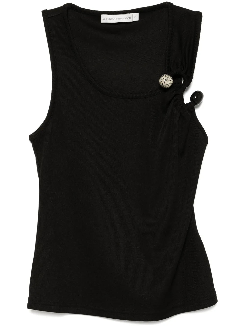 S-Buckle Scoop Tank Top