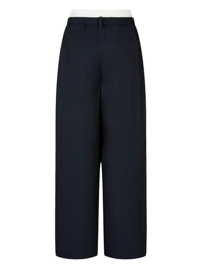 Pleat-Detail Trousers
