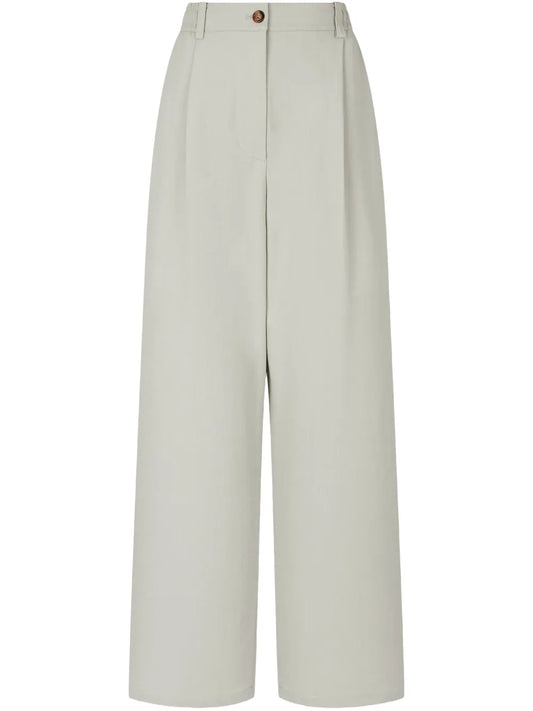 Pleat-Detail Trousers