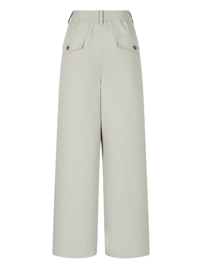 Pleat-Detail Trousers