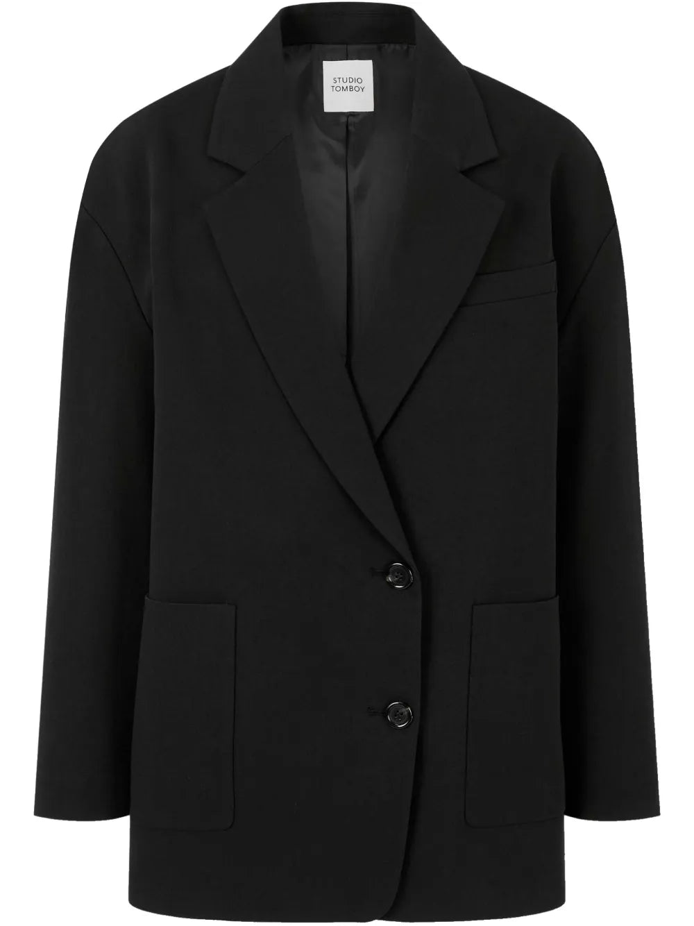 Cotton-Blend Blazer