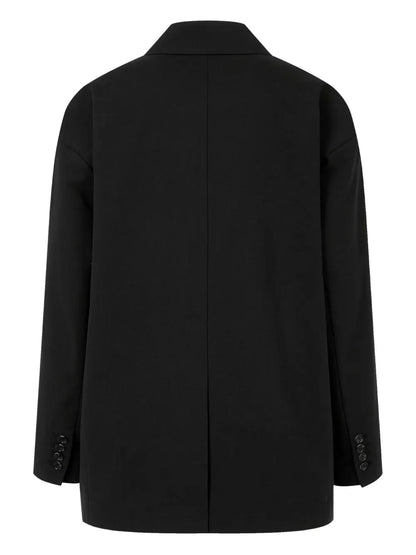 Cotton-Blend Blazer