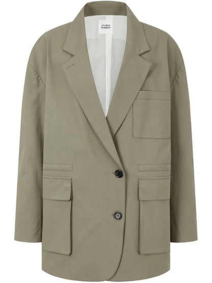 Overfit Big-Pocket Jacket