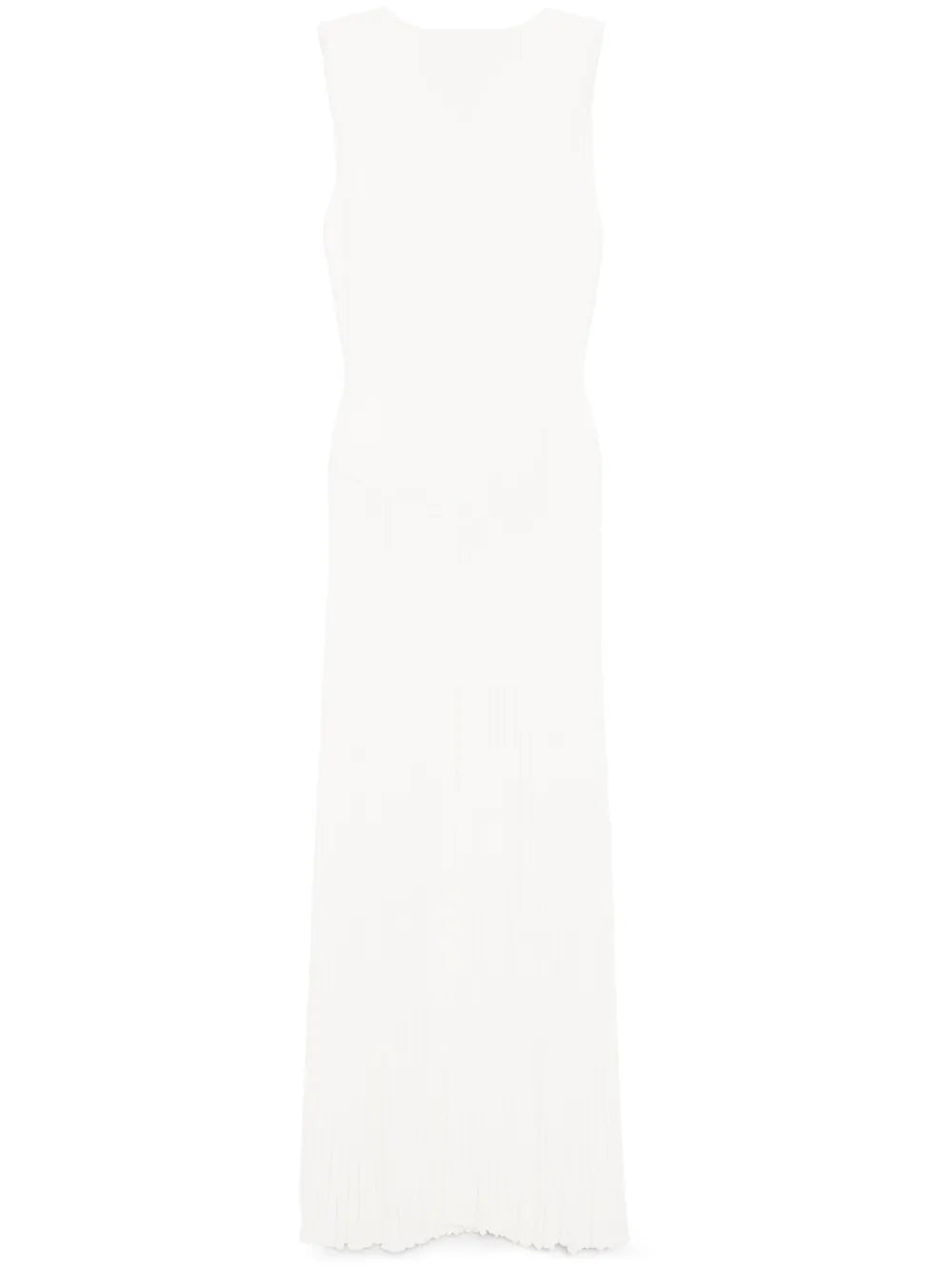 Bateau Whirl Pleated Knitted Dress