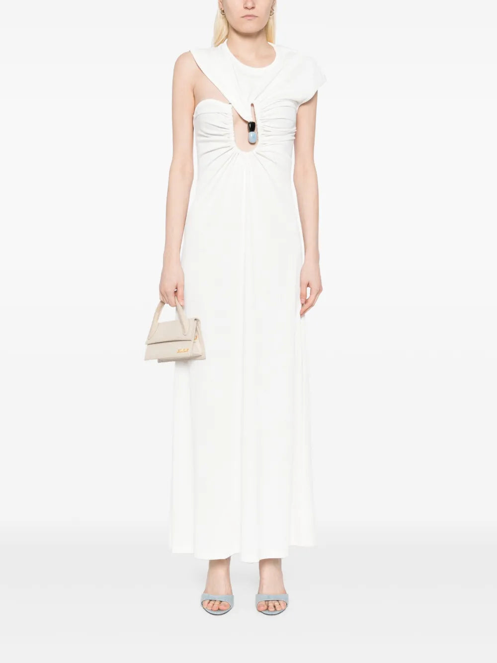 Helix Crystal Ribbed Tee Dress