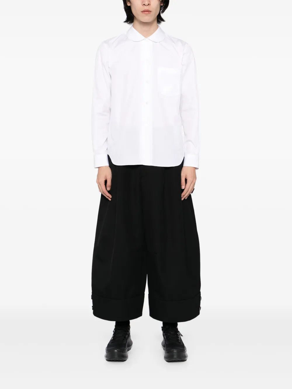 Peter Pan Collared Shirt