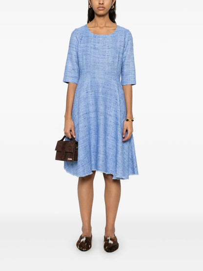 Flared Midi Dress