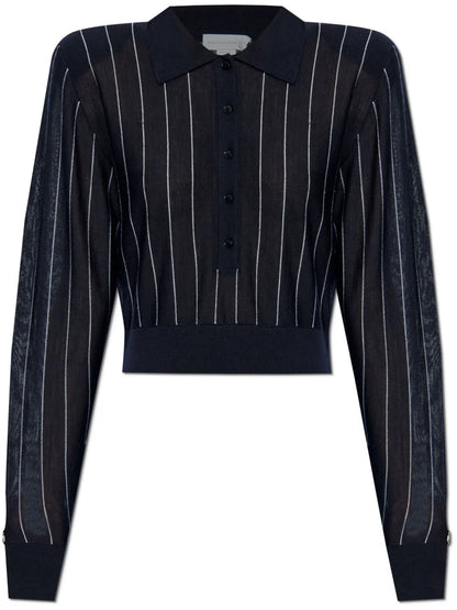 Striped Polo Jumper