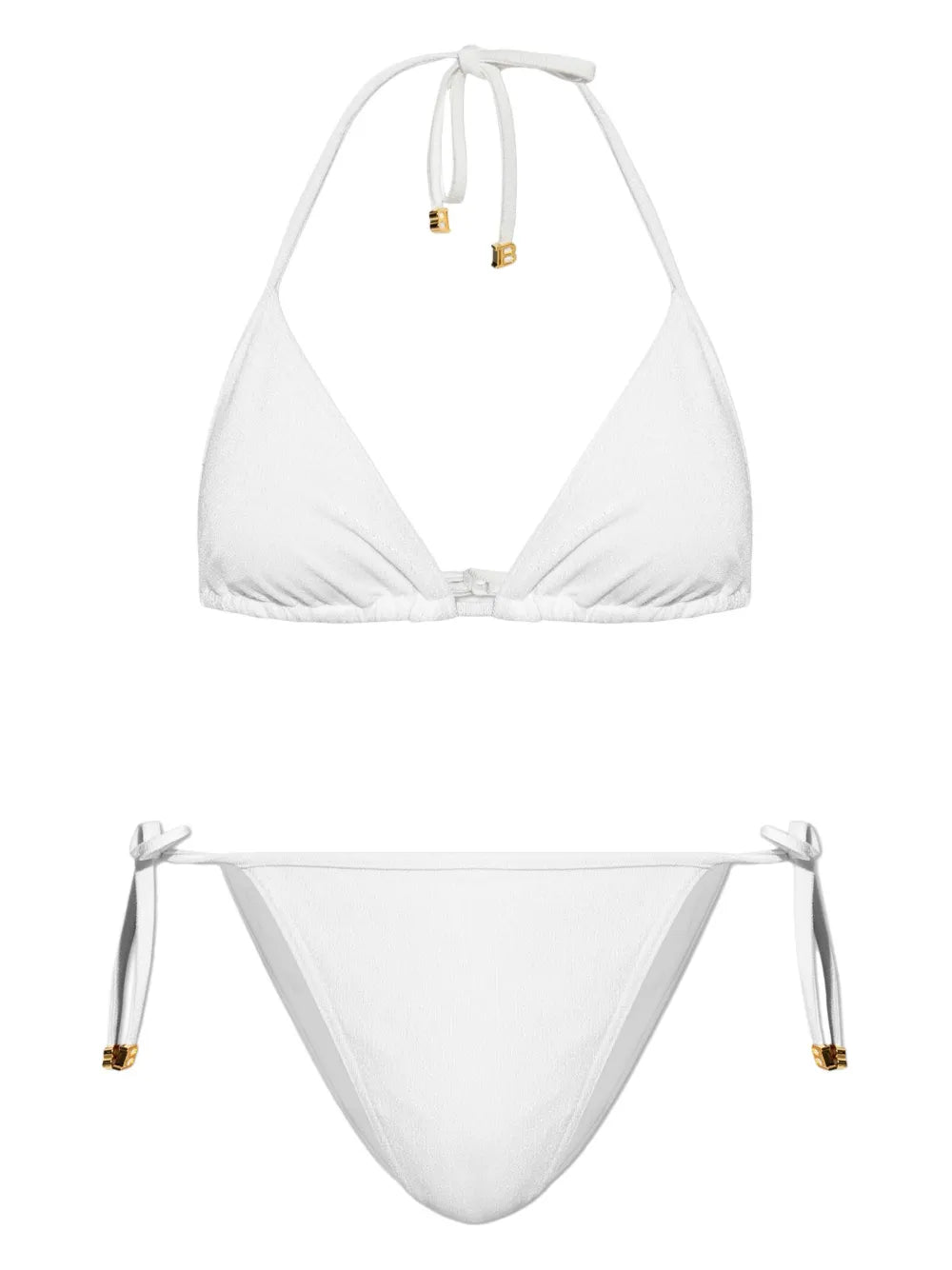 Logo Bead-Detailing Bikini