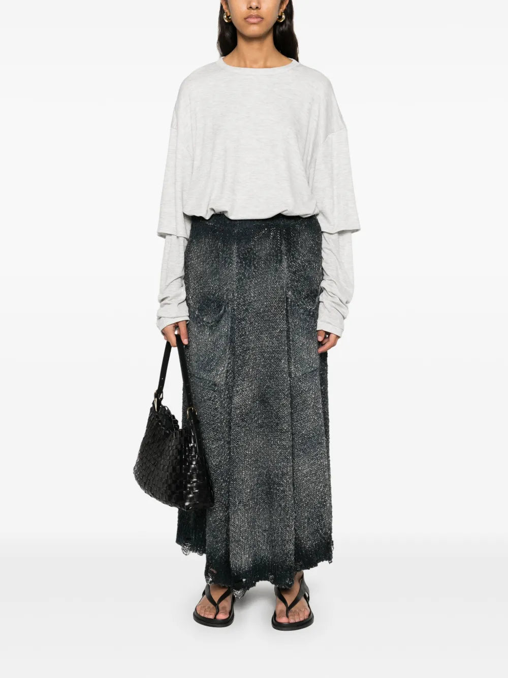 Knitted Midi Skirt