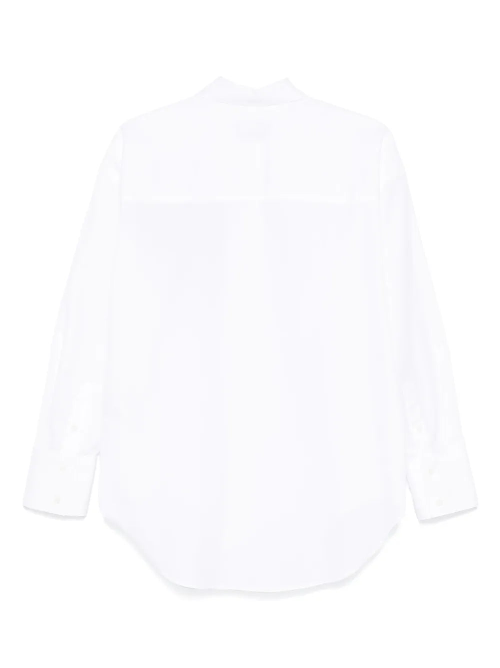 Floral-Appliqué Shirt