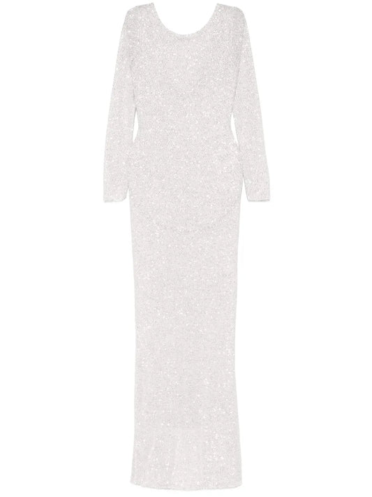 Sequinned Maxi Dress