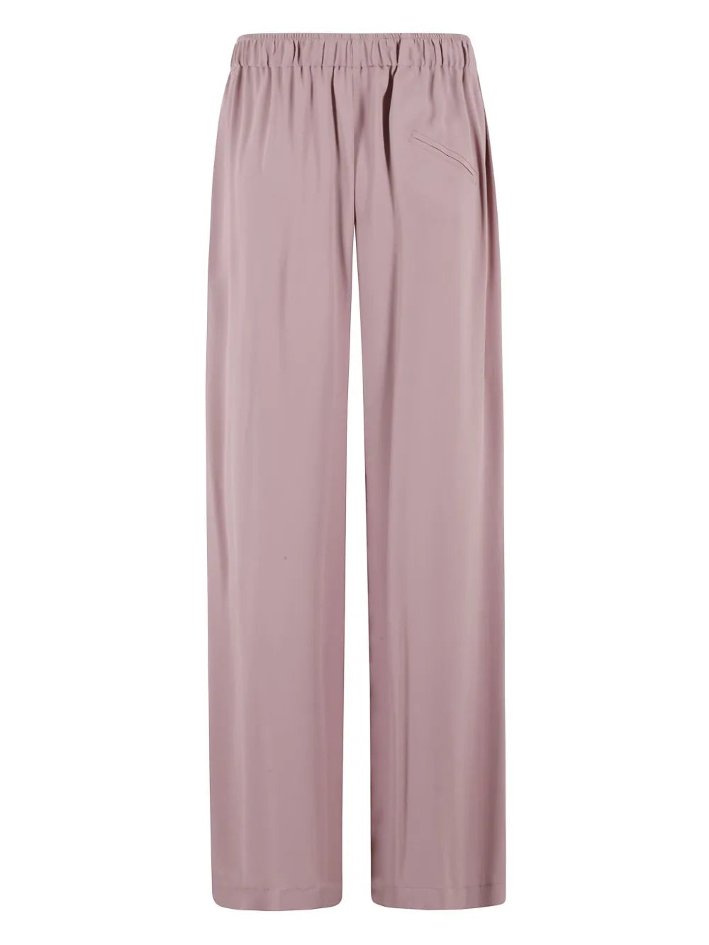 Elasticated Wide-Leg Trousers