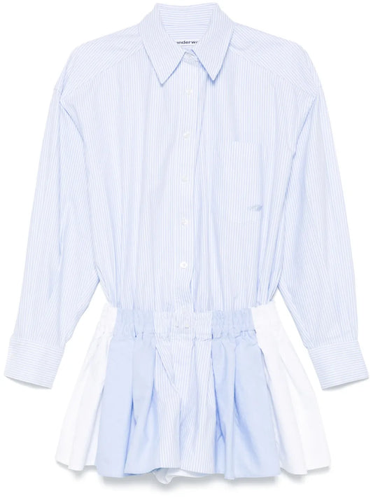 Prestyled Pleated Playsuit