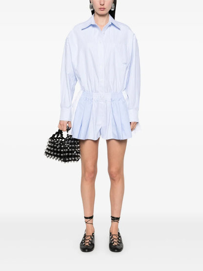 Prestyled Pleated Playsuit