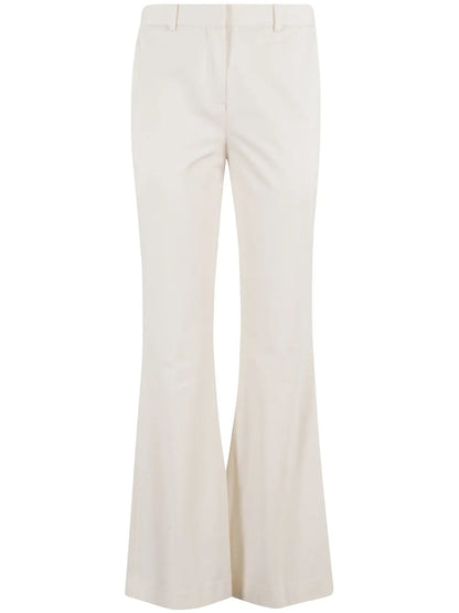 Linen Flared Trousers