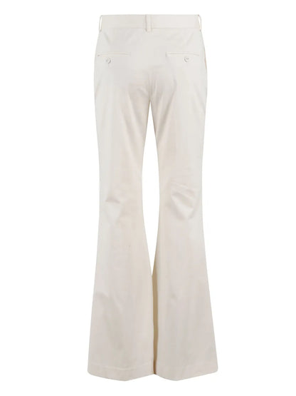 Linen Flared Trousers