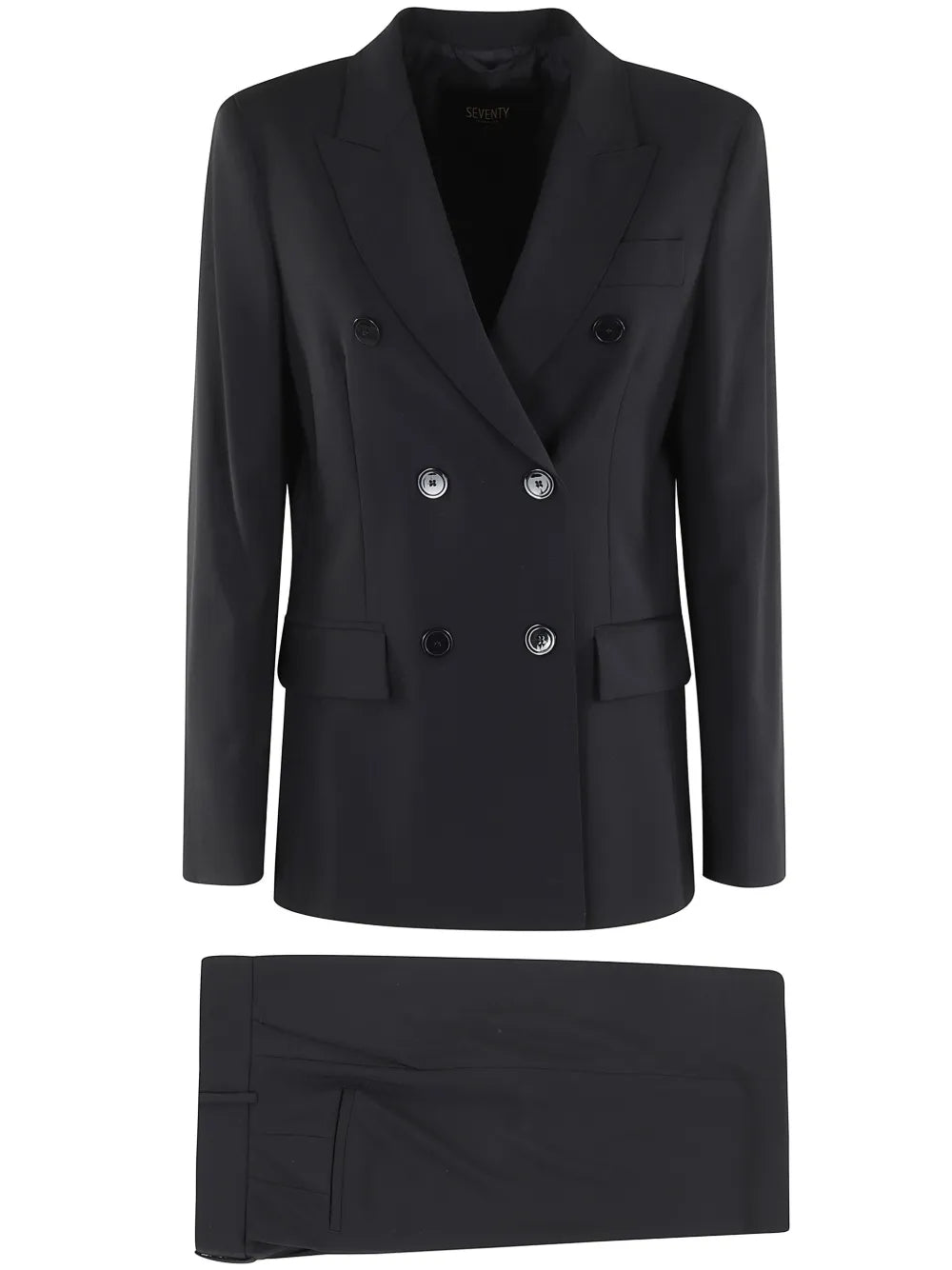 Virgin Wool-Blend Suit