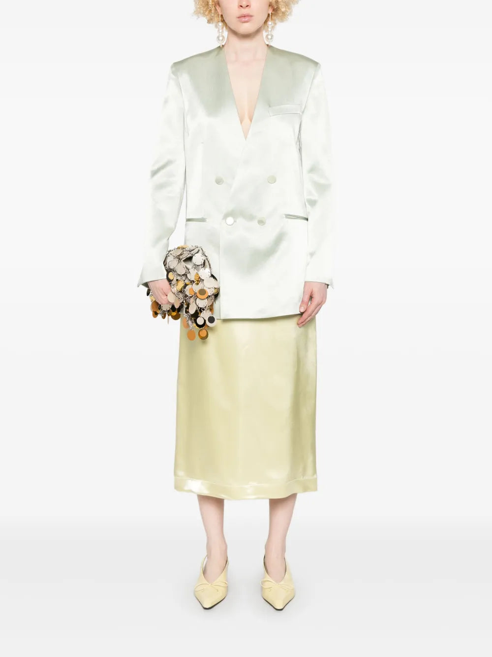 Satined Blazer