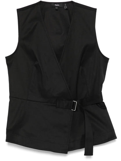 V-Neck Wrap Top