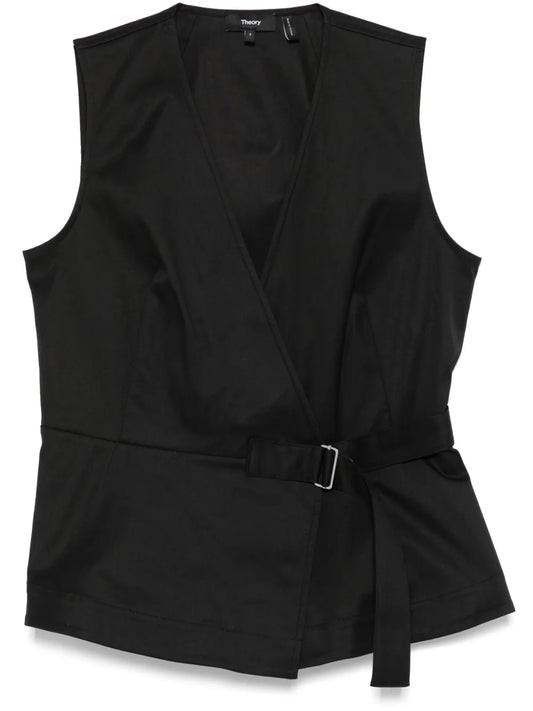 V-Neck Wrap Top