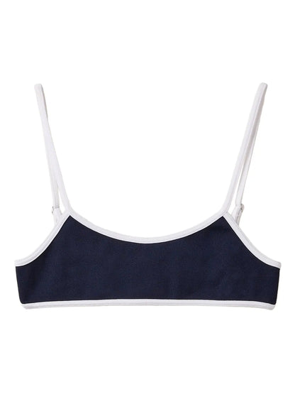 Technical-Knit Swimsuit Top