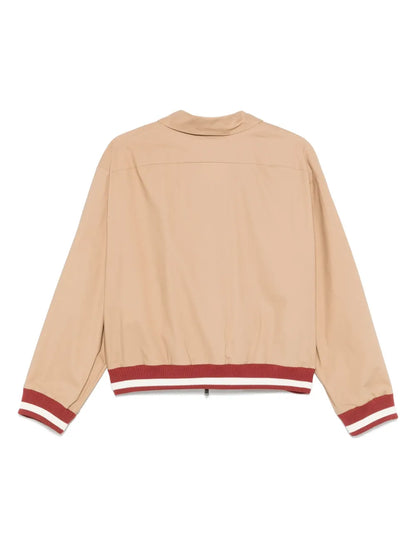 Stripe-Trim Jacket